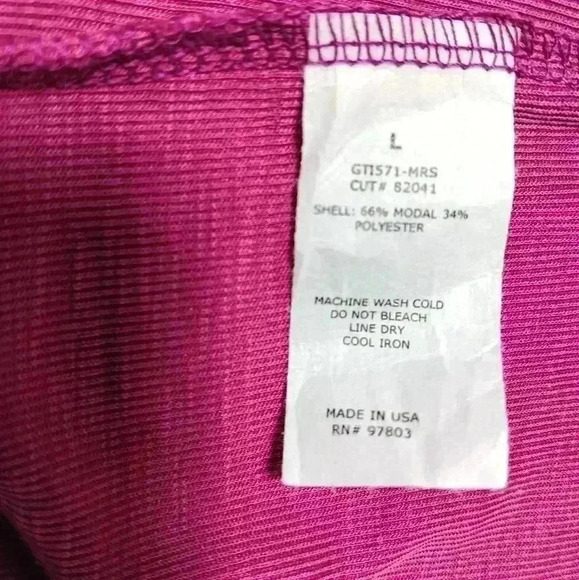 Green Envelope Ladies crew  neck t shirt. Size L - Picture 4 of 5